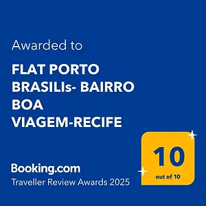  Apartamento Flat Porto Brasilis- Bairro Boa Viagem-recife Brasil